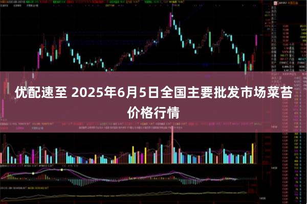 优配速至 2025年6月5日全国主要批发市场菜苔价格行情