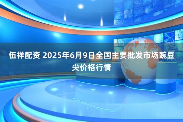 伍祥配资 2025年6月9日全国主要批发市场豌豆尖价格行情