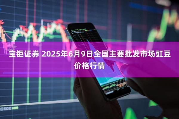 宝钜证券 2025年6月9日全国主要批发市场豇豆价格行情